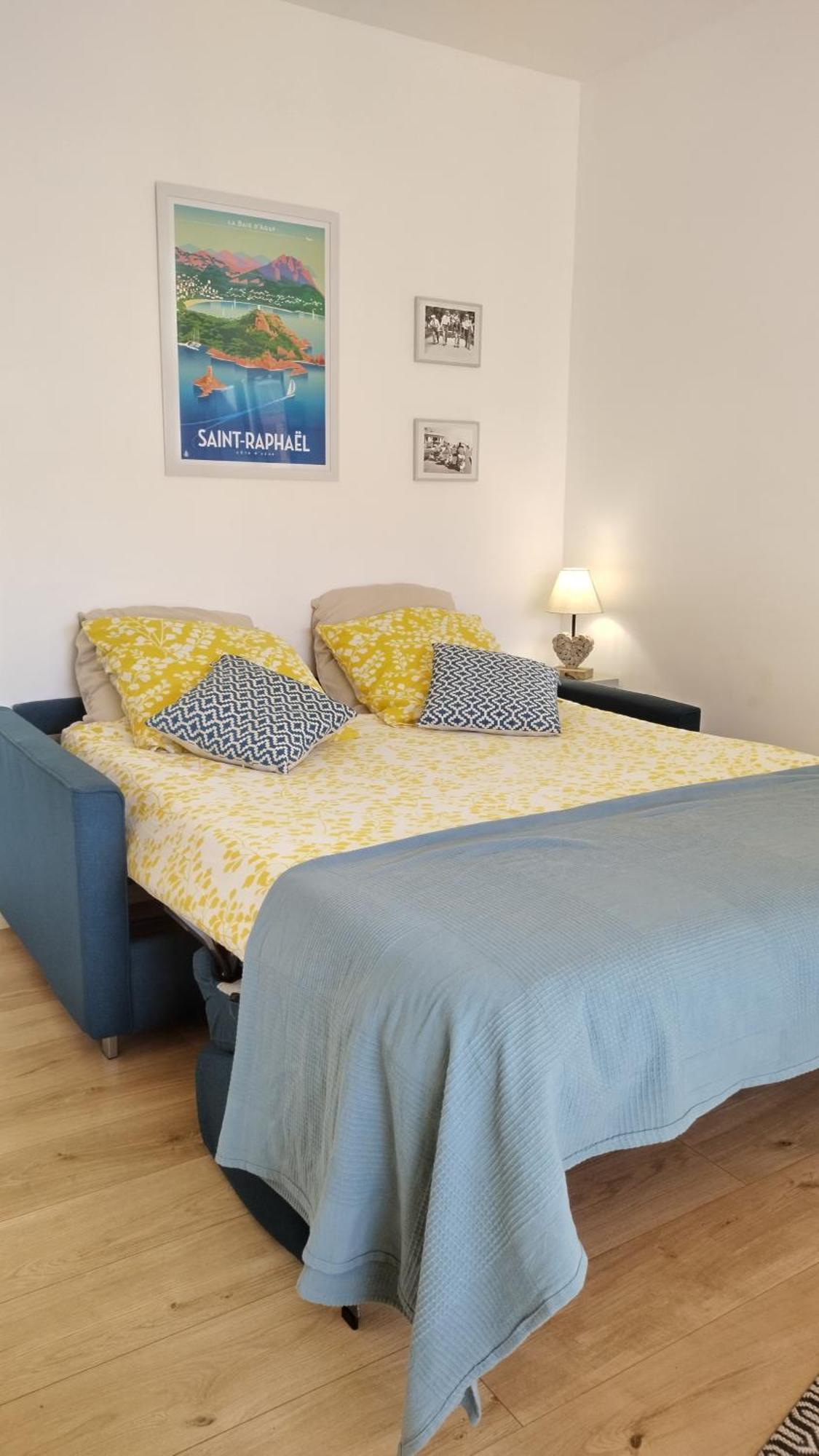 Studio Tout A Pied - Vue Sur Mer Saint Aygulf Εξωτερικό φωτογραφία